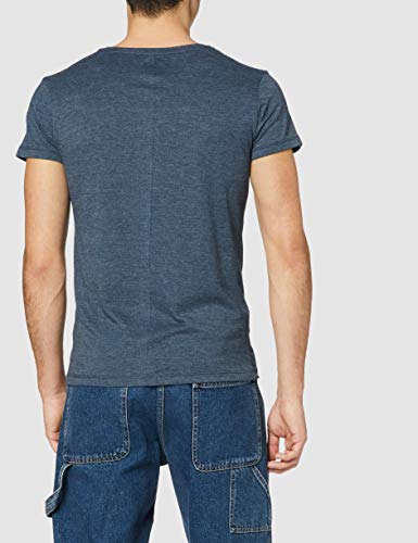 Superman T-Shirt Camiseta, Mezcla DE Denim, M para Hombre