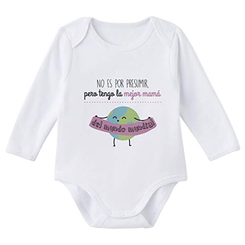 SUPERMOLON 6947 Body, Blanco, 6 Meses Unisex bebé