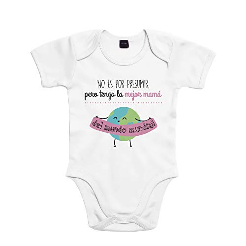 SUPERMOLON 6947 Body, Blanco, 6 Meses Unisex bebé