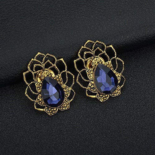 Sxuefang Broche, Ropa Mujer Camisa Pechera Broche,Sxuefangjoyería Collar Esquina Hebilla Decorativa Pin aleación Ramillete Diamante Diamante Flash señora