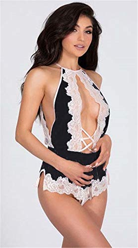 SxyBox Bodysuit Lenceria,Sexy Body para Mujer,Erotica Atractiva Ropa De Encaje Ropa Interior