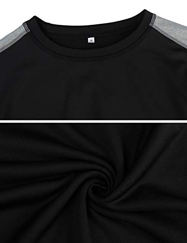 Sykooria Conjuntos Térmicos para Mujer Ropa Interior Deporte Térmica de Invierno Camiseta Manga Larga y Leggins Esquí Correr Fitness Ciclismo