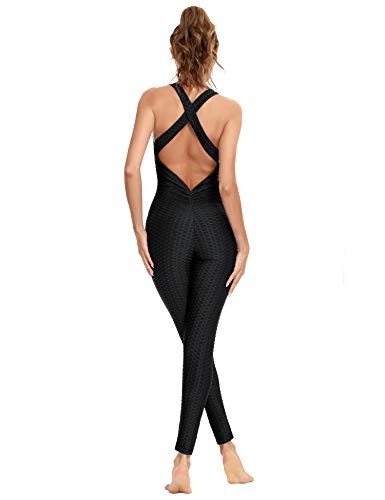 Sykooria Monos Pantalones de Yoga para Mujer Mallas Deportivos de Elásticos Leggings Push Up para Running Fitness Pilates