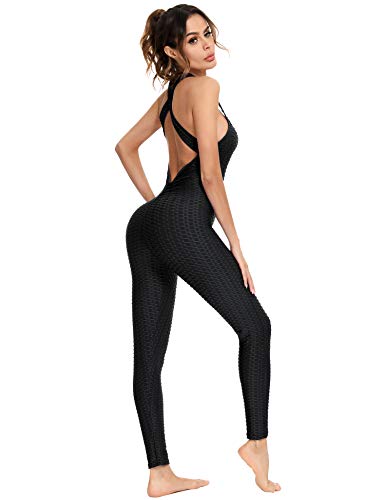Sykooria Monos Pantalones de Yoga para Mujer Mallas Deportivos de Elásticos Leggings Push Up para Running Fitness Pilates