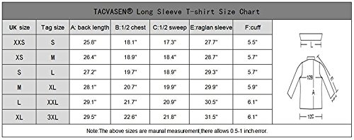 TACVASEN - Camiseta de manga larga con bolsillos para hombre, estilo militar, camuflaje, Otoño-Invierno, Camuflaje, Manga Larga, Hombre, color Camo Del Arbolado, tamaño XXL