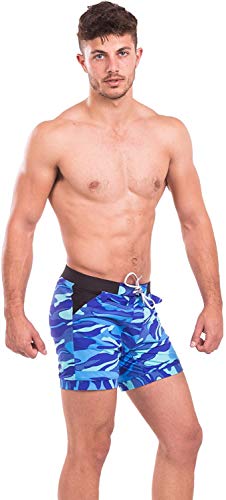 Taddlee - Short de Bain - Homme Bandas Bañador Slip Hombre Piscina natación competicion