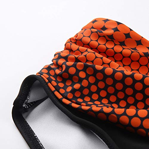 Tankini Traje de baño para Mujer Estampado Floral Sexy de Lunares Conjunto de Traje de BañO de Dos Piezas con Relleno Sujetador Brasileños Beachwear Tallas Grandes riou