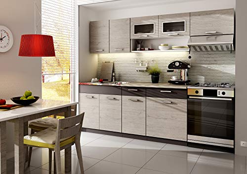 Tarraco Comercial Muebles de Cocina Completa Bruno Picard 240 cm