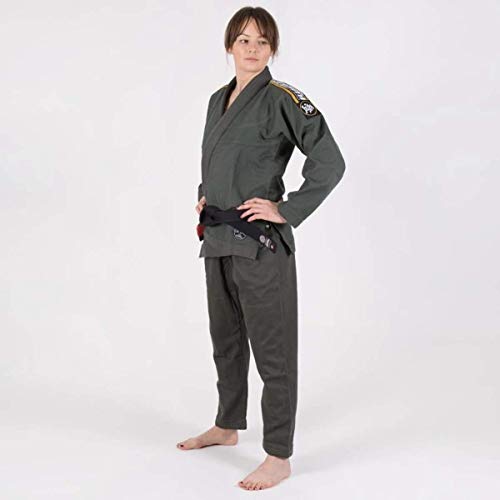 Tatami BJJ Gi Nova Absolute Khaki Jiu Jitsu Kimono sin cinturón blanco (F2)