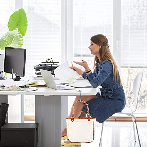 TAZEMAT Gancho para Calcetines Navidad 4 Pcs Percha Colgador Soporte de Metal Antideslizante Giratorio Portátil para Decoración Navideña Chimenea Árbol de Navidad Mesa Hogar Medias Regalos Bolsos