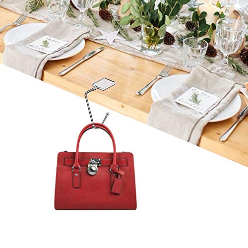 TAZEMAT Gancho para Calcetines Navidad 4 Pcs Percha Colgador Soporte de Metal Antideslizante Giratorio Portátil para Decoración Navideña Chimenea Árbol de Navidad Mesa Hogar Medias Regalos Bolsos