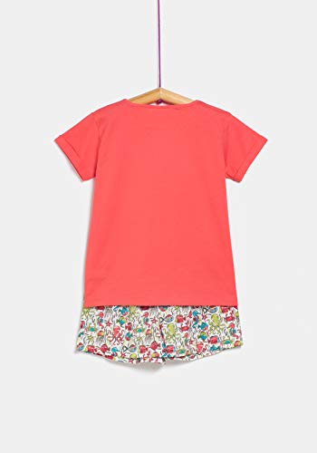 TEX 3616181468200 Juego de Pijama, Coral Oscuro, 11-12 años para Niñas