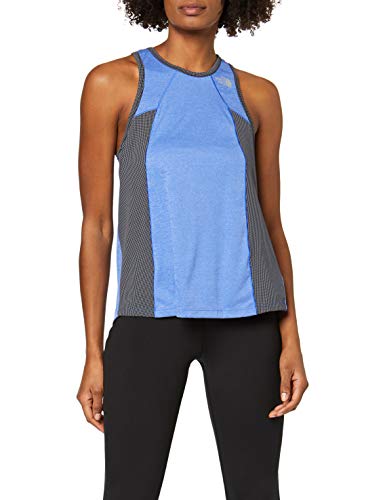 The North Face Ambition Camiseta sin Mangas para Mujer, Mujer, Dazzling Blue Heather, M