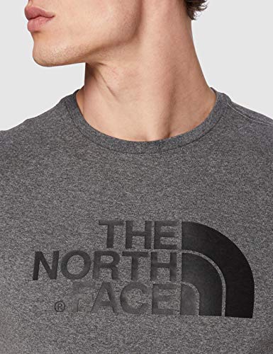 The North Face T92TX3 Camiseta Easy, Hombre, Multicolor (Tnfmdgyhtr (Std)), S