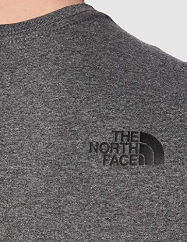 The North Face T92TX3 Camiseta Easy, Hombre, Multicolor (Tnfmdgyhtr (Std)), S