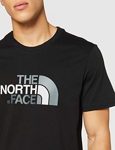 The North Face T92TX3 Camiseta Easy, Hombre, Negro (Tnf Black), L