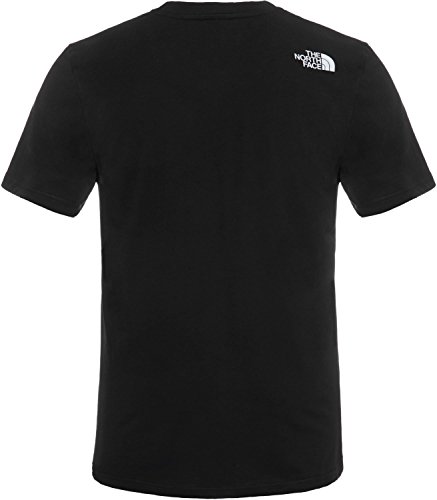 The North Face T92TX5 Camiseta De Manga Corta Simple Dome, Hombre, Negro (TNF Black), XL