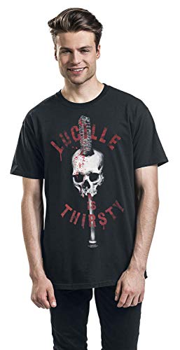 The Walking Dead Thirsty Lucille Camiseta Negro S