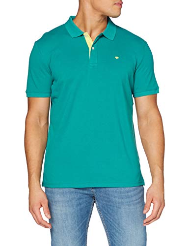 Tom Tailor Basic Polo Camiseta, 21178, L para Hombre