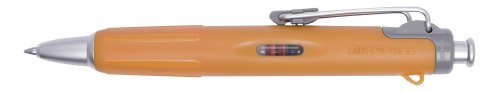 Tombow Air Press - Bolígrafo tecnología aire comprimido, color naranja y plateado;AIR PRESS