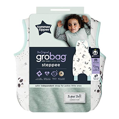 Tommee Tippee Pijama Grobag Steepee, 18-36 m, 2.5 tog, pequeños pandas