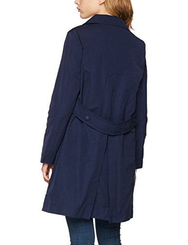 Tommy Hilfiger Beverly DB Long Chaqueta, Azul (Peacoat), 36 (Talla del Fabricante: Small) para Mujer
