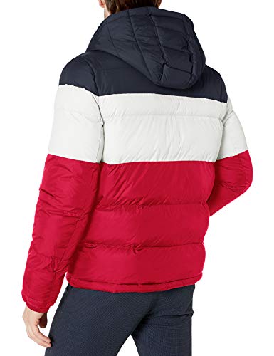 Tommy Hilfiger Chaqueta de Puffer con capucha para hombre - - X-Large alto
