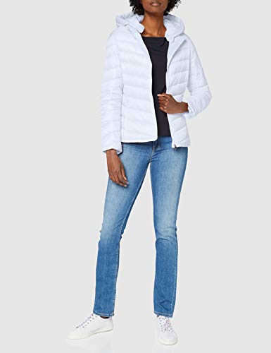 Tommy Hilfiger CL Isaac Down JKT Chamarra de plumas, gris, M para Mujer