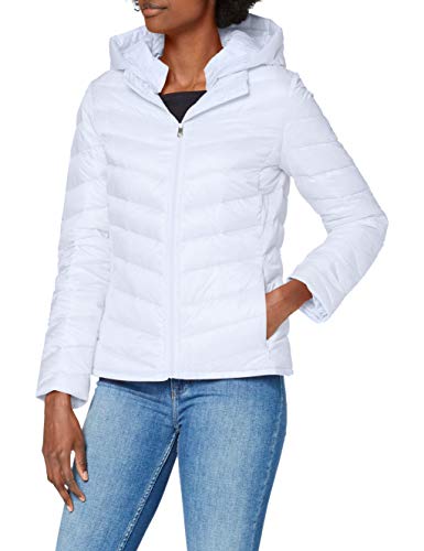 Tommy Hilfiger CL Isaac Down JKT Chamarra de plumas, gris, M para Mujer