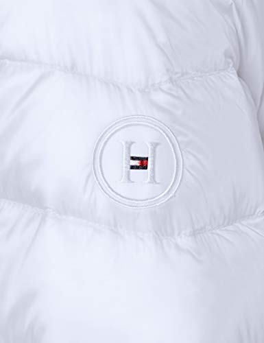Tommy Hilfiger CL Isaac Down JKT Chamarra de plumas, gris, M para Mujer