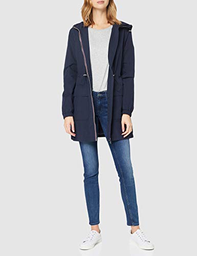 Tommy Hilfiger CL Silvana Tech Parka Parca, midnight, L para Mujer