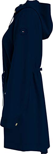 Tommy Hilfiger Cotton Blend Parka Parca, Cielo del desierto, L para Mujer