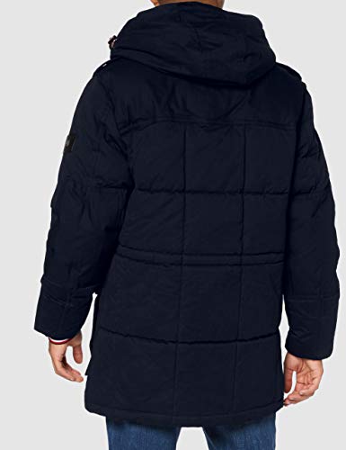 Tommy Hilfiger Cotton Parka Chaqueta, Desert Sky, M para Hombre