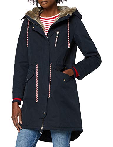 Tommy Hilfiger Cynthia Cotton Parka, Azul (Midnight), 4 (Talla del Fabricante: XX-Small) para Mujer