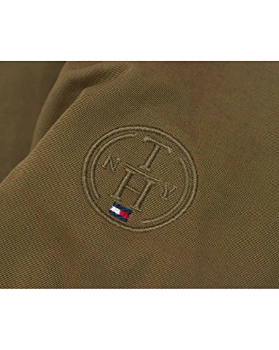 Tommy Hilfiger Cynthia Cotton Parka, Verde (Dark Olive), 4 (Talla del Fabricante: XX-Small) para Mujer