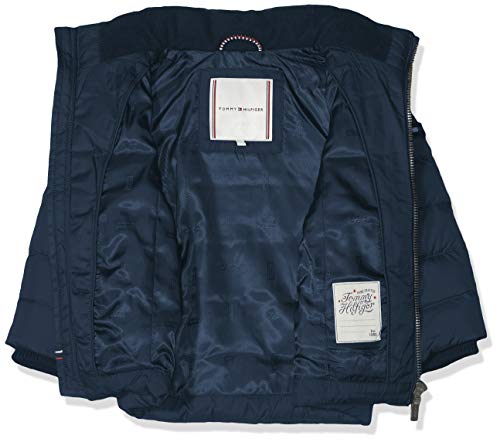 Tommy Hilfiger Essential Basic Down Jacket Chaqueta, (Blue 002), 95 (Talla del Fabricante: 80) para Bebés