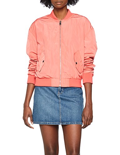 Tommy Hilfiger Essential Chaqueta bomber, Rosa (Spiced Coral 689), X-Small para Mujer
