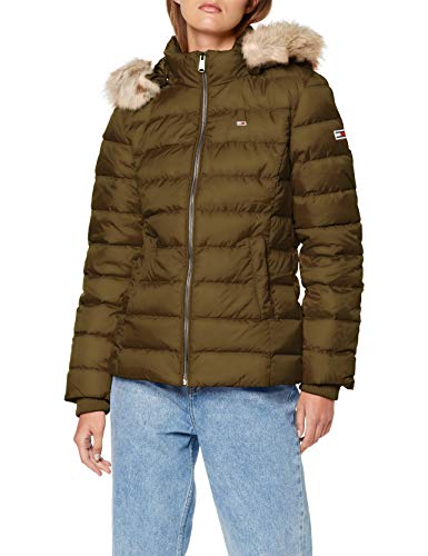 Tommy Hilfiger Essential Chaqueta, Grün (Capers 308), X-Small para Mujer