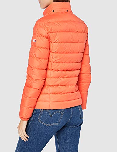 Tommy Hilfiger Essential Chaqueta, Rojo (Emberglow 603), Small para Mujer