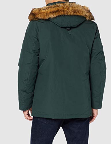 Tommy Hilfiger Hampton Down Parka Chaqueta , Verde (Darkest Spruce Ldc) , X-Large para Hombre