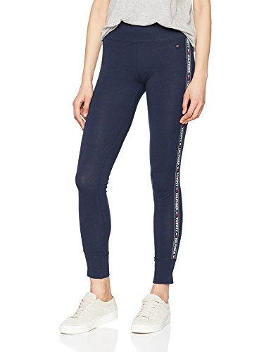 Tommy Hilfiger Legging Mallas, Azul (Navy Blazer 416), Small para Mujer