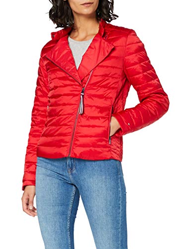 Tommy Hilfiger LW Down Biker Chaqueta, Primary Red, XXS para Mujer