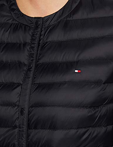 Tommy Hilfiger Mujer Bella LW Down Collarless Jkt Parka Not Applicable, Negro (Black Bds), 44 (Talla del Fabricante: XX-Large)
