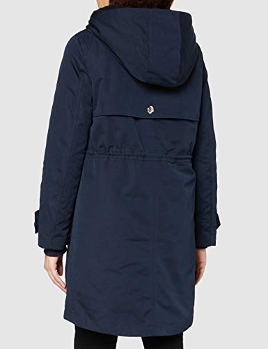 Tommy Hilfiger New Cynthia 2 In 1 Long Parka, Azul (Midnight 403), X-Small para Mujer
