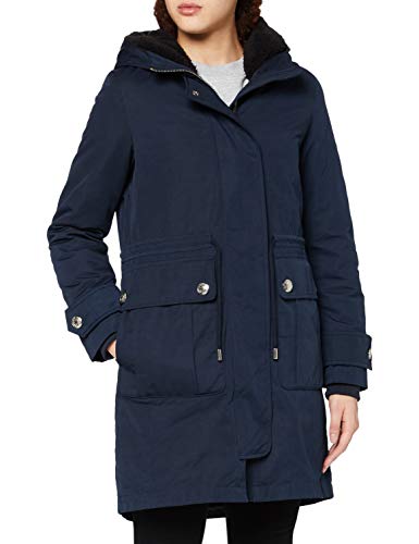 Tommy Hilfiger New Cynthia 2 In 1 Long Parka, Azul (Midnight 403), X-Small para Mujer