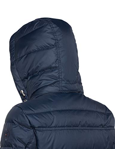 Tommy Hilfiger New Tyra Down Coat Abrigo, Azul (Midnight 403), Small para Mujer