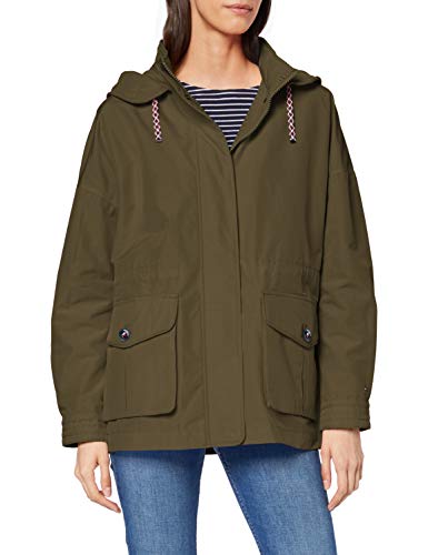 Tommy Hilfiger Nova Utility Parka Abrigo, Verde (Army Green Rbn), 40 (Talla del Fabricante: Large) para Mujer