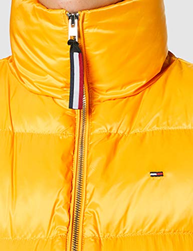 Tommy Hilfiger Oversized Vest Chaleco deportivo, Amarillo (Artisans Gold 705), Large para Mujer