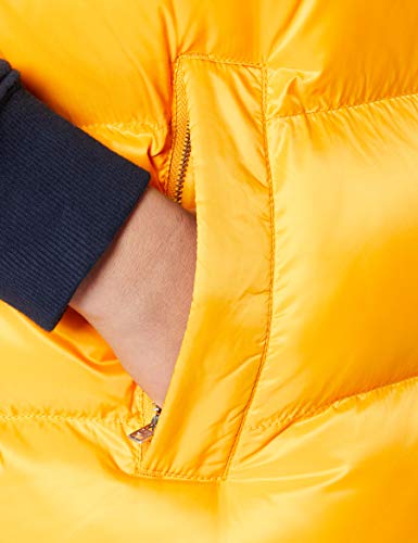 Tommy Hilfiger Oversized Vest Chaleco deportivo, Amarillo (Artisans Gold 705), Large para Mujer