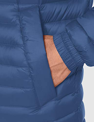 Tommy Hilfiger Packable Down Jacket Chaqueta, Iron Blue, XS para Hombre